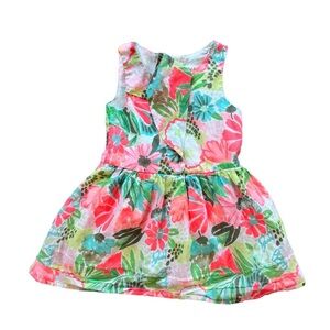 Cat & Jack baby girls dress formal dress summer sun dress bright size 18 months